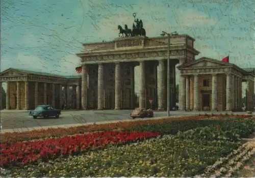 Berlin-Mitte, Brandenburger Tor - 1960