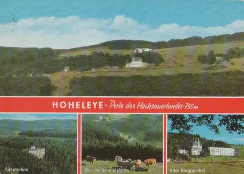 Winterberg - Hoheleye u.a. Berggasthof - 1975