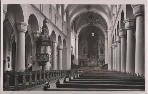 Konstanz - Münster, Mittelschiff - ca. 1955