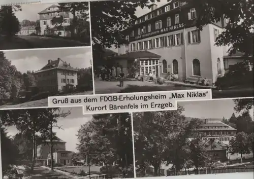Altenberg-Bärenfels - 5 Teilbilder - 1981