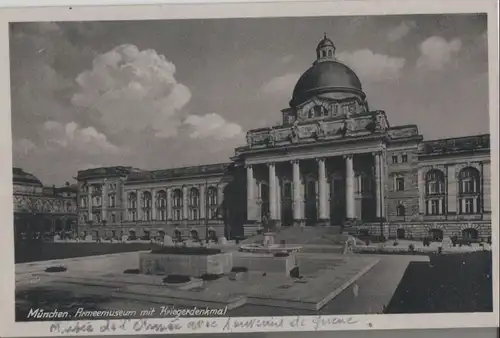 München - Armeemuseum mit Kriegerdenkmal - 1950