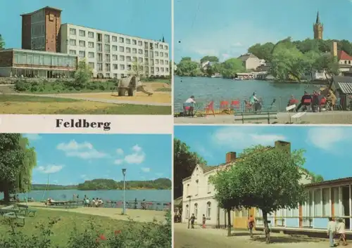 Feldberg, Feldberger Seenlandschaft - 4 Teilbilder - 1979