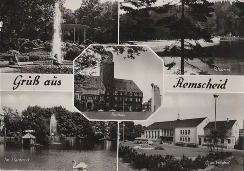 Remscheid - u.a. Rathaus - 1966