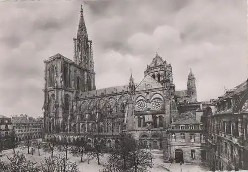 Frankreich - Frankreich - Straßburg - Kathedrale - ca. 1955