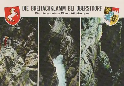 Breitachklamm bei Oberstdorf - ca. 1975