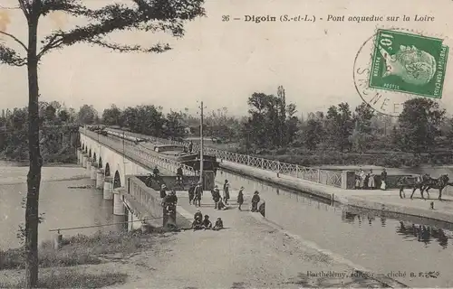 Frankreich - Digoin - Frankreich - Pont acqueduc