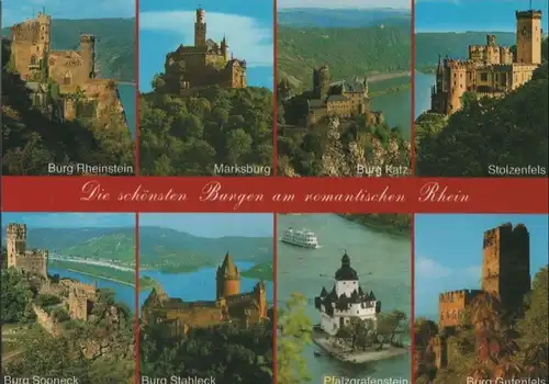 Rhein - u.a. Burg Gutenfels - 2005