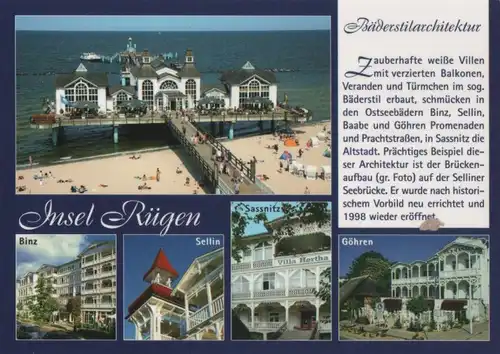 Rügen - Bäderstilarchitektur - ca. 2005