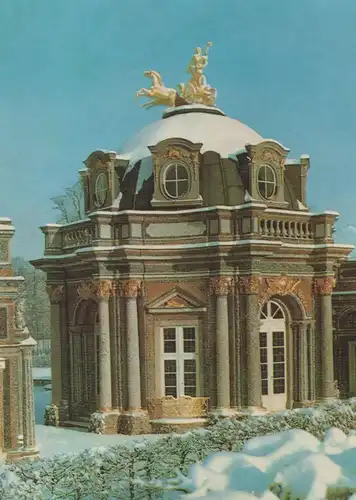 Bayreuth - Wintermorgen in Eremitage - ca. 1995
