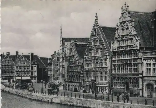 Belgien - Belgien - Gent / Gand - Quai-aux-Herbes - ca. 1960