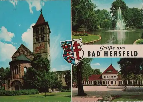 Bad Hersfeld - 3 Teilbilder - 1968