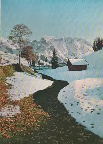 Bei Mittenwald in Oberbayern - ca. 1975