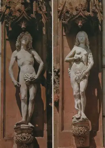 Adam und Eva - Marienkapelle - ca. 1980