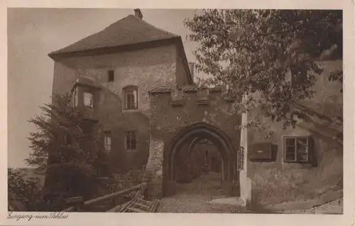 Elbogen - Eingang zum Schloss - 1938