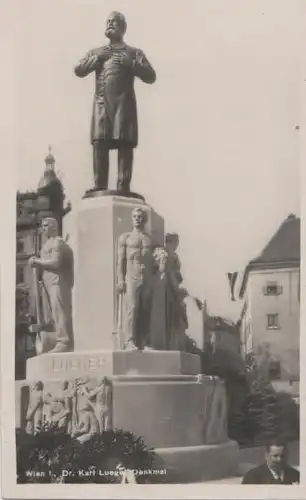 Österreich - Österreich - Wien I. - Dr.-Karl-Lueger-Denkmal - ca. 1955