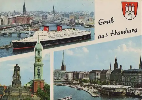 Hamburg - mit 3 Bildern - 1966