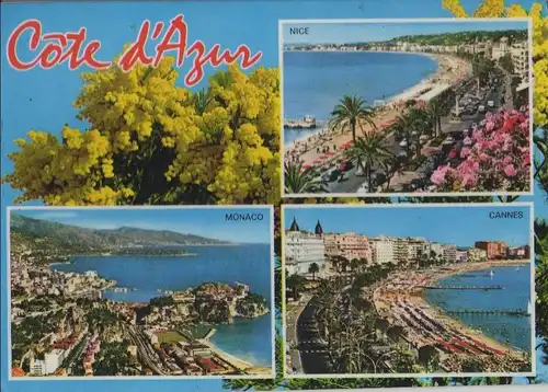 Frankreich - Frankreich - Cote d’Azur - Nice - Cannes - Monaco - 1974