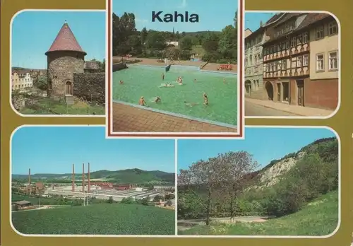 Kahla - u.a. Freibad - 1986