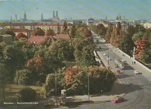 München - Maximiliansbrücke - 1966