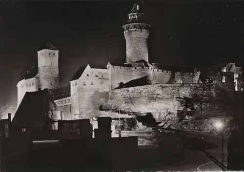 Nürnberg - Die Burg - ca. 1965
