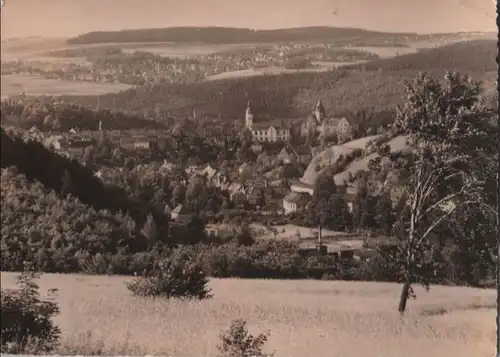 Schwarzenberg - im Hintergrund Beierfeld und Spiegelwald - ca. 1965