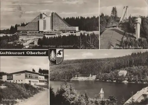 Oberhof - u.a. Schanzenbaude - 1971