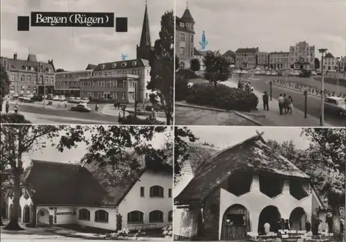 Bergen auf Rügen - Karl-Marx-Straße, Rugard-Gaststätte - 1972