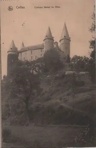 Belgien - Belgien - Celles - Chateau feodal de Veve - ca. 1925
