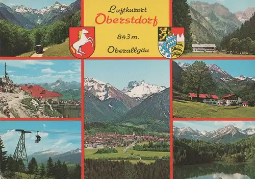Oberstdorf - mit 7 Bildern - ca. 1975