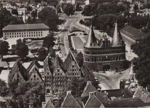 Lübeck - Blick von St. Petri - 1966