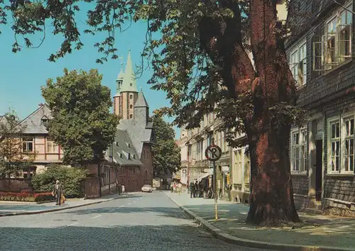 Goslar - Blick auf Marktkirche - ca. 1975