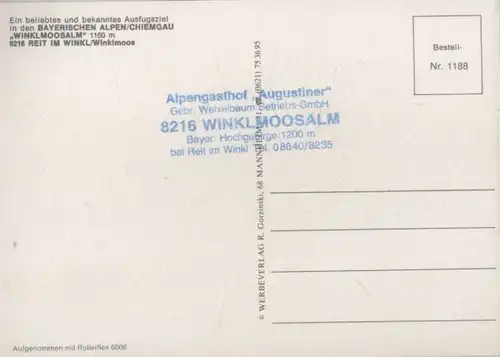Winklmoos (OT von Reit im Winkl) - Dürrnbachhorn-Winklmoosalm