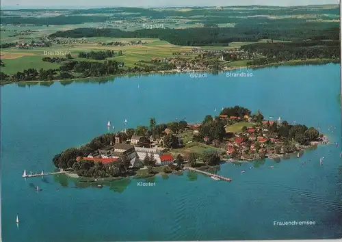 Frauenchiemsee - aus der Luft