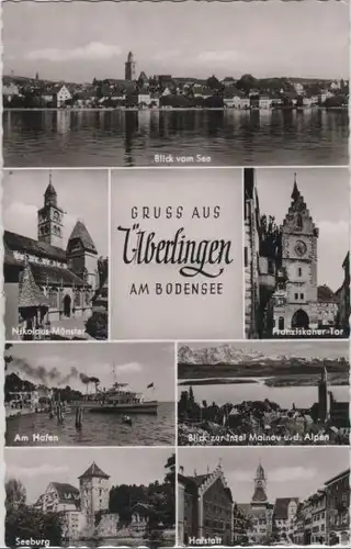 Überlingen - u.a. Am Hafen - 1957