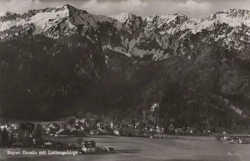 Bayerisch Gmain - mit Lattengebirge - 1955