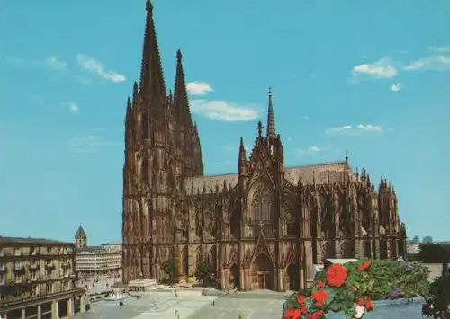 Köln - Dom - Südseite - ca. 1975