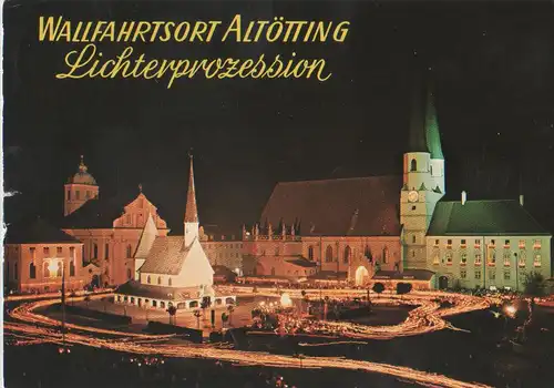 Altötting - Lichterprozession - 1978