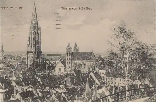 Freiburg - Münster vom Schlossberg