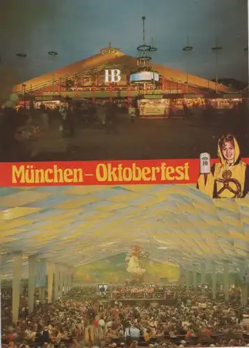 Hofbräu-Festzelt in München - ca. 1985
