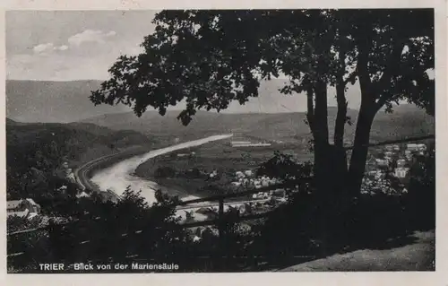 Trier - Blick von der Mariensäule - ca. 1955