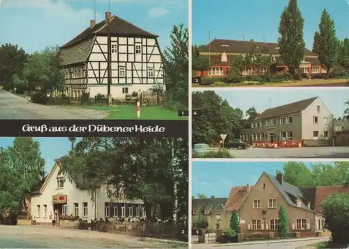 Dübener Heide - u.a. HO-Gaststätte Rotes Haus - ca. 1980