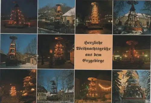 Erzgebirge - Weihnachtsgrüße