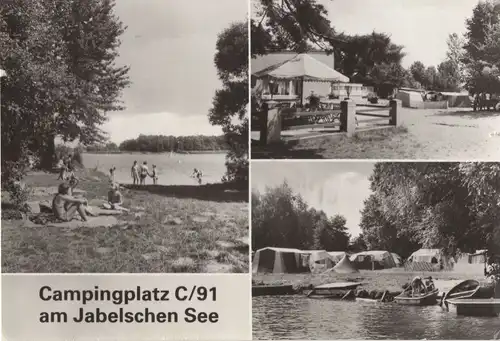 Jabel bei Waren - Jabelscher See - Campingplatz
