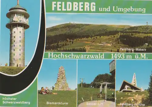 Feldberg / Schwarzwald - u.a. Bismarckturm - ca. 1985