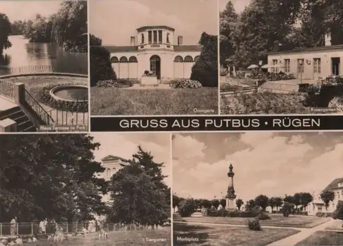Putbus - u.a. Tiergarten - 1971