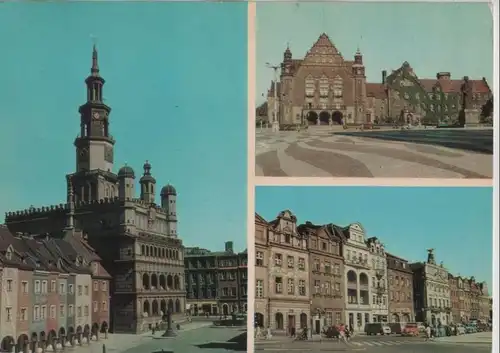 Polen - Polen - Poznan - Posen - mit 3 Bildern - ca. 1975