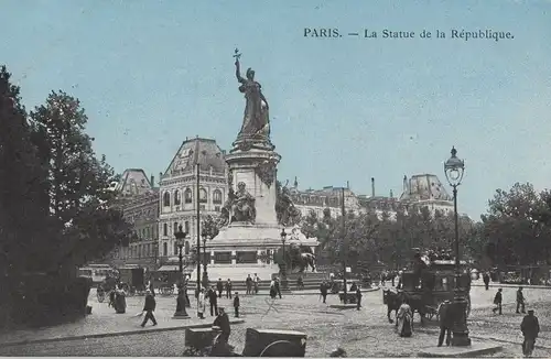Frankreich - Paris - Frankreich - Statue de la Republique