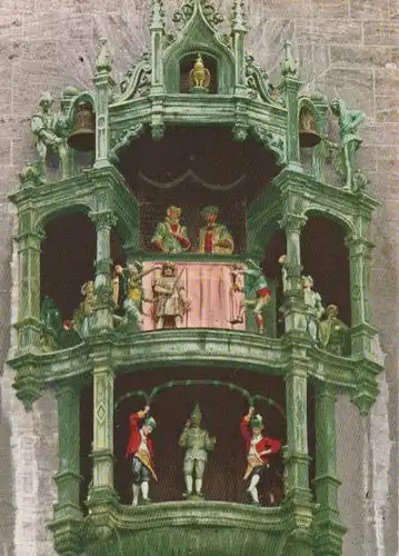 Rathaus München - Glockenspiel - ca. 1975