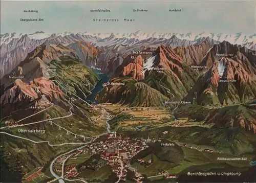 Berchtesgaden - mit Umgebung - ca. 1975
