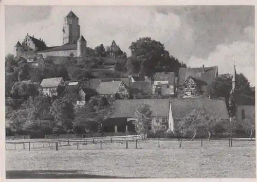 Hüttlingen-Niederalfingen - Burg - ca. 1960
